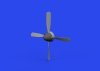 Eduard 672362 P-51D Hamilton Standard propeller uncuffed PRINT EDUARD 1/72